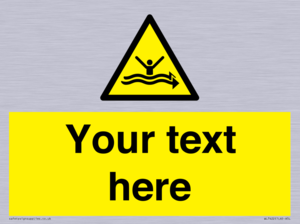 Custom Warning strong currents